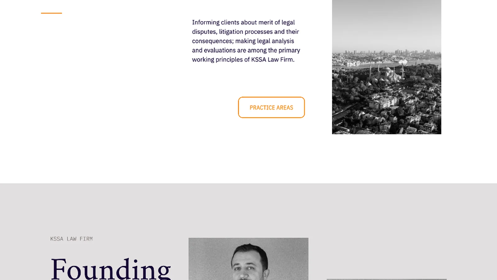 KSSA Law — homepage slice 3