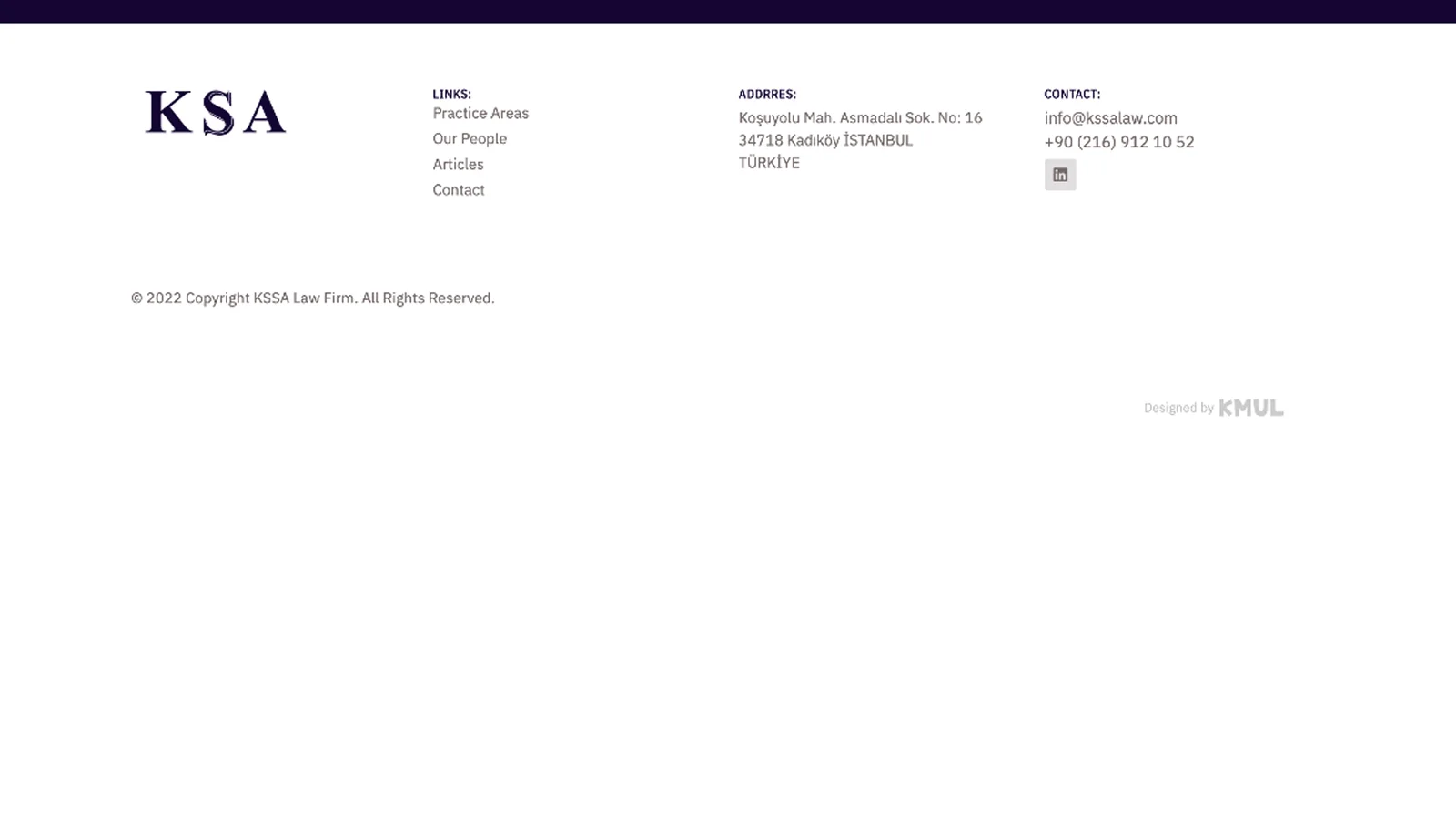 KSSA Law — homepage slice 7