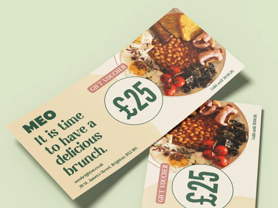 MEO - voucher design