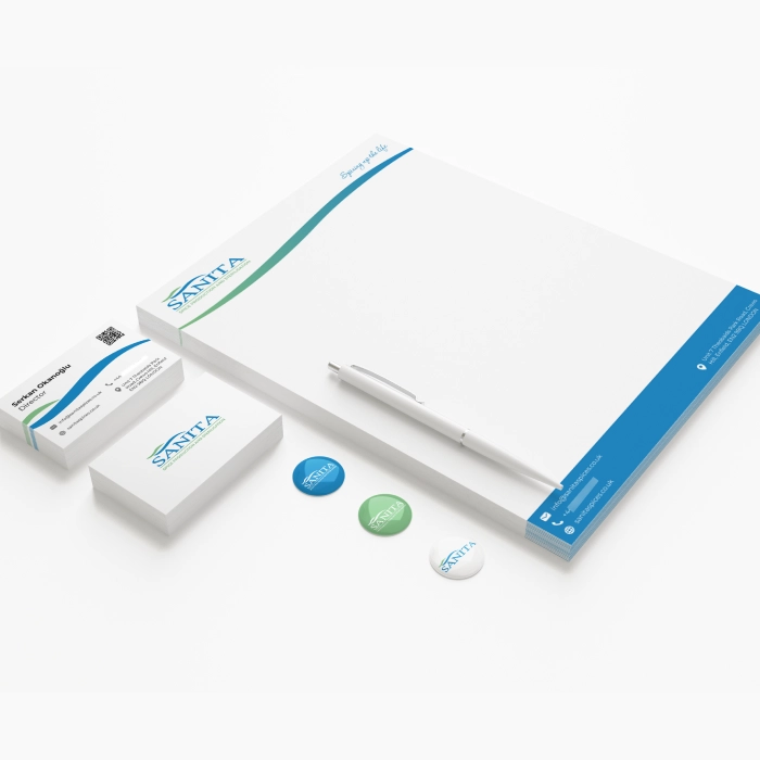 Sanita — business stationery