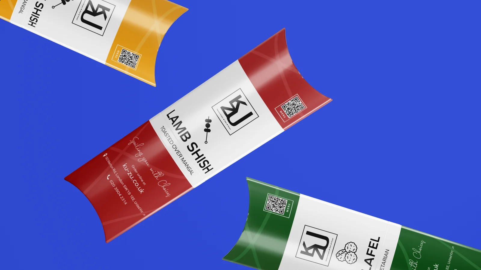 KU-ZU Takeaway - packaging design 2